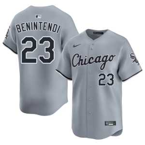 Gray #23 2026-27 Andrew Benintendi ChiSox Mens Jerseys 727911-708 - Image 1