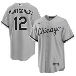 Grey 2026 CWS #12 Men Colson Montgomery Jersey 851654-682 - Image 1