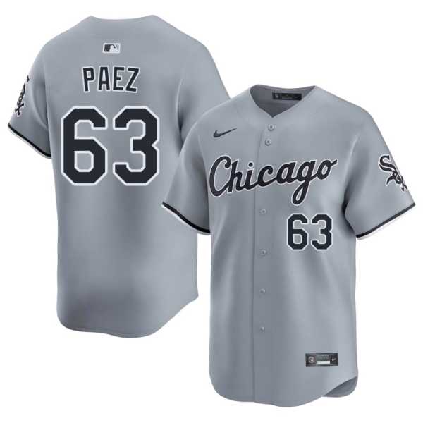 202620Jedixson20Paez20chicago20white20sox20baseball20jersey20gray.jpg