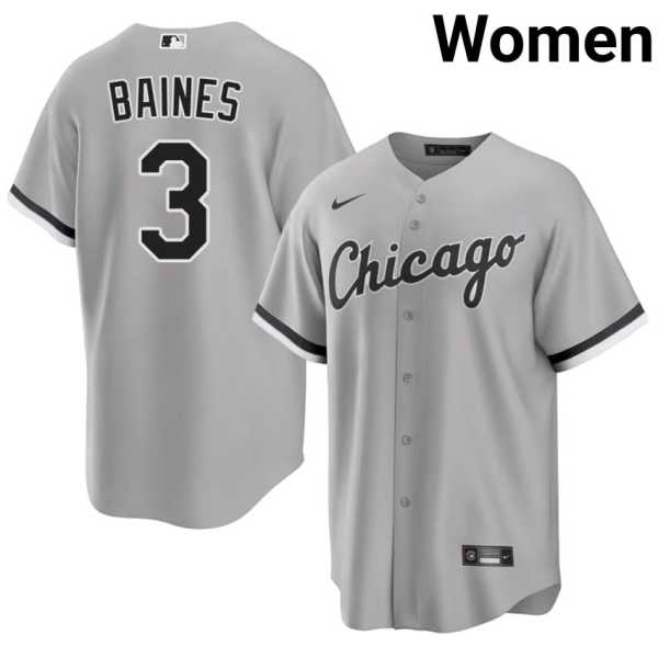 Women20202620Harold20Baines20chicago20white20sox20baseball20jersey20grey.jpg