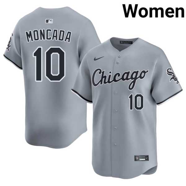 Women20202620Yoan20Moncada20chicago20white20sox20baseball20jersey20gray.jpg