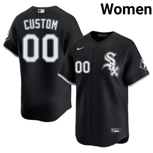 Women20Custom20202620chicago20white20sox20baseball20jersey20black.jpg