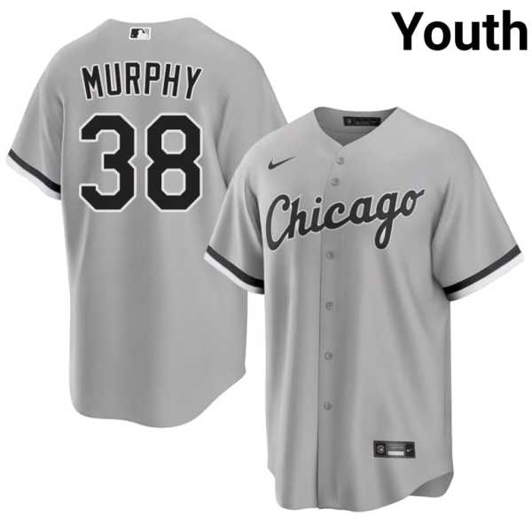 Youth20202620Chris20Murphy20chicago20white20sox20baseball20jersey20grey.jpg