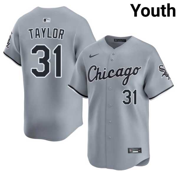 Youth20202620Grant20Taylor20chicago20white20sox20baseball20jersey20gray.jpg