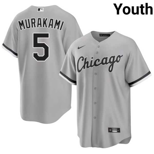 Youth20202620Munetaka20Murakami20chicago20white20sox20baseball20jersey20grey.jpg